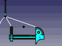 A detailed 3D printed architectural model