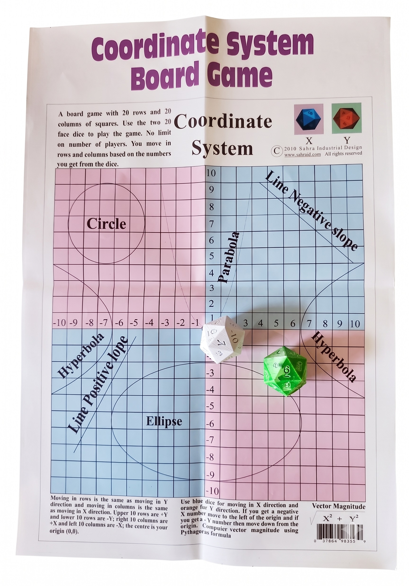Coordinate System Board Game